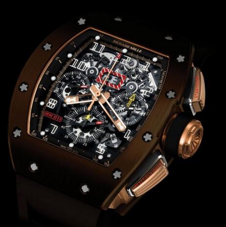 Richard Mille RM 011 Brown Silicon Nitride Replica watch
